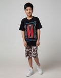 Nevada Kids Short Woven Crop Tye Dye