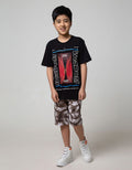 Nevada Kids Short Woven Crop Tye Dye