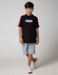 Nevada Kids Bottom Short Woven Crop Labyrinth
