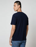 Details Short Sleeve Raglan T-Shirt Rneck Print Embossed Freedom