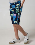 Nevada Kids Short Woven Crop Collage Nature