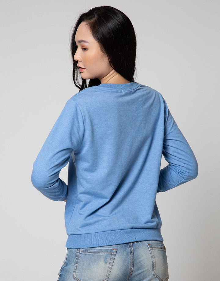 Nevada Sweatshirt Velvet Flocking