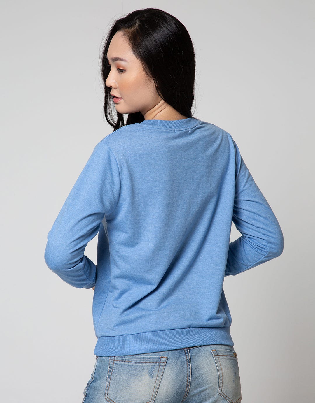 Nevada Sweatshirt Velvet Flocking