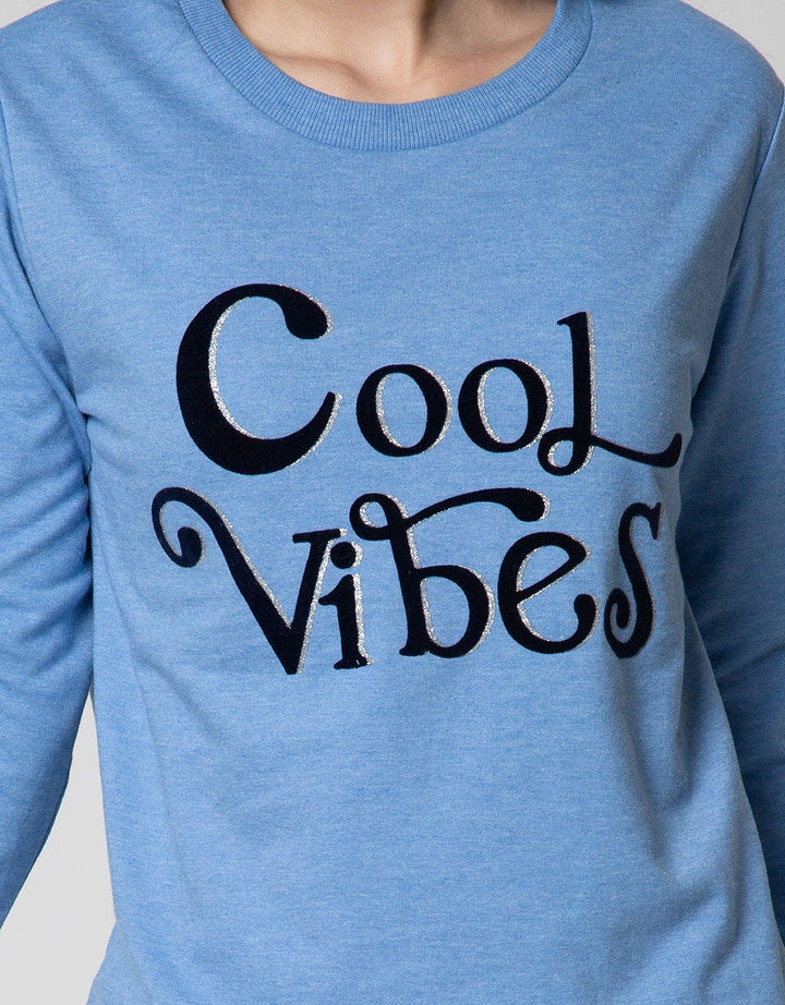 Nevada Sweatshirt Velvet Flocking