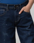 Nevada Kids Long Pants Denim Splash Destroyed