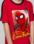 Marvel T-Shirt Spiderman Face Crime Fightera