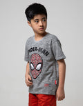 Marvel Spider Face Texture Short Sleeve T-Shirt
