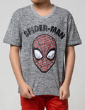 Marvel Spider Face Texture Short Sleeve T-Shirt