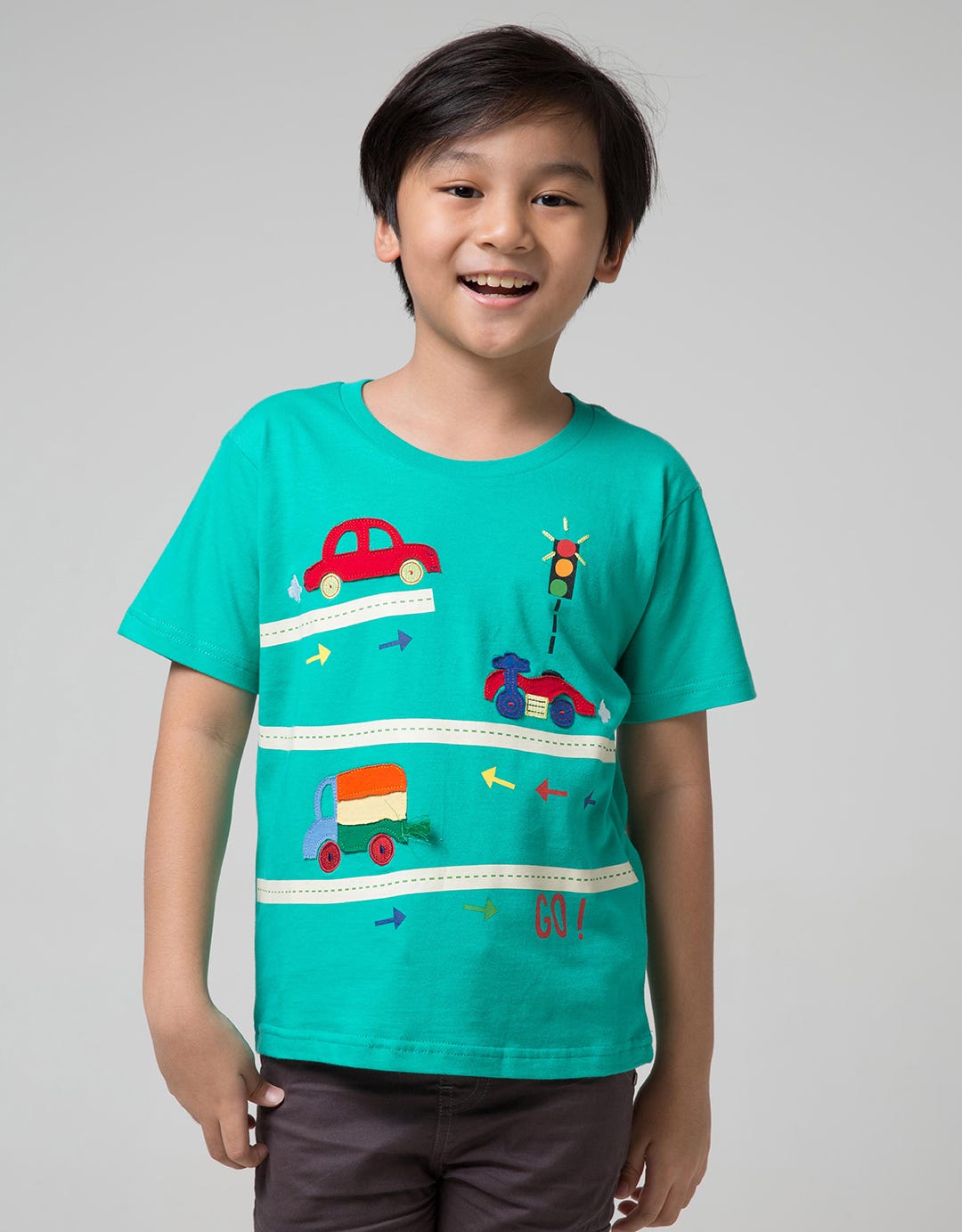 Little M Short Sleeve T-Shirt Car
