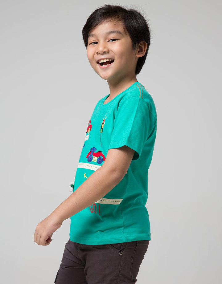Little M Short Sleeve T-Shirt Car