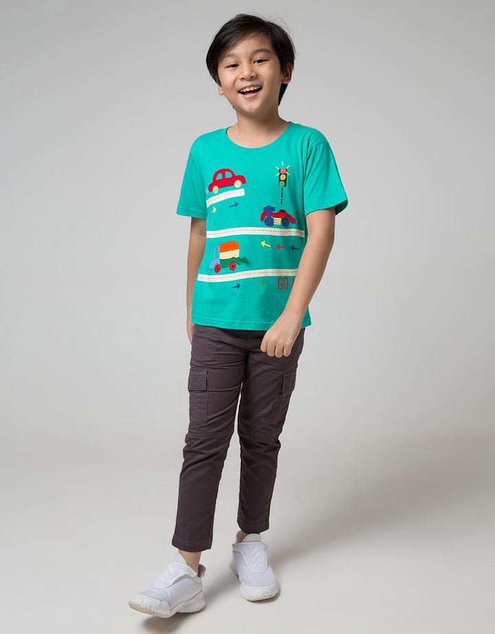Little M Short Sleeve T-Shirt Car