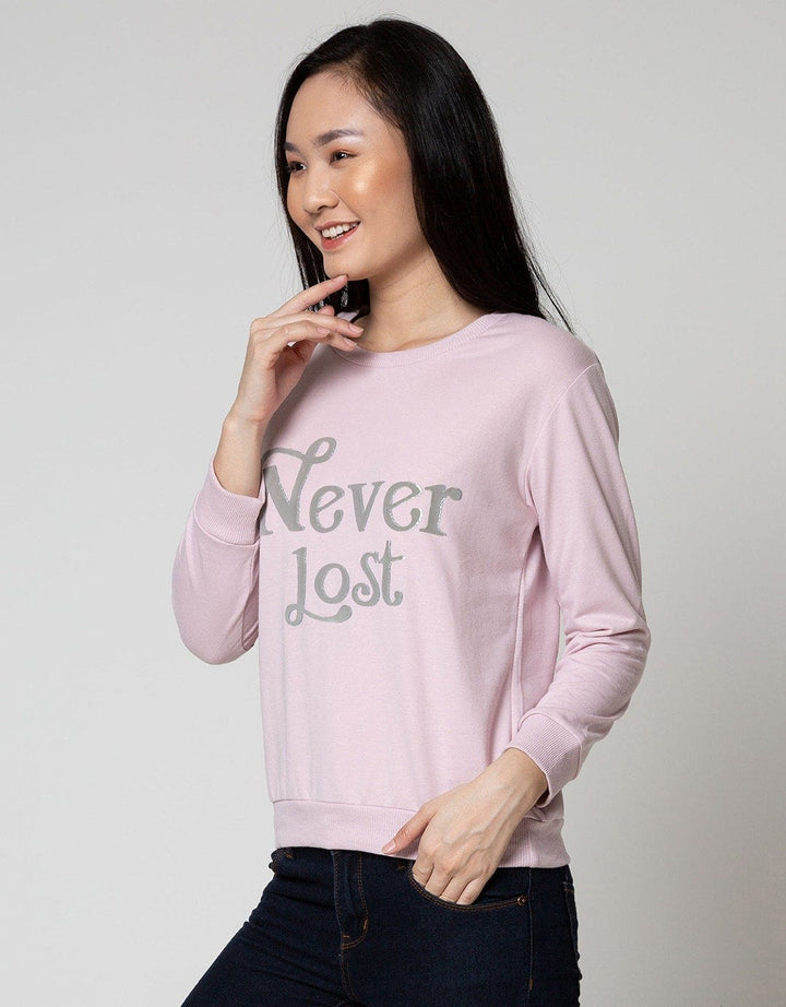 Nevada Sweatshirt Velvet Flocking