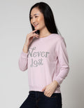 Nevada Sweatshirt Velvet Flocking