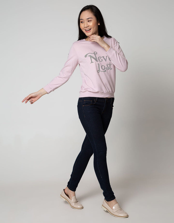Nevada Sweatshirt Velvet Flocking