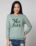 Nevada Sweatshirt Velvet Flocking