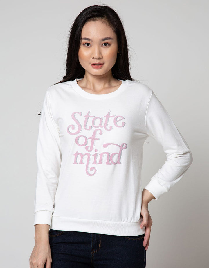 Nevada Sweatshirt Velvet Flocking