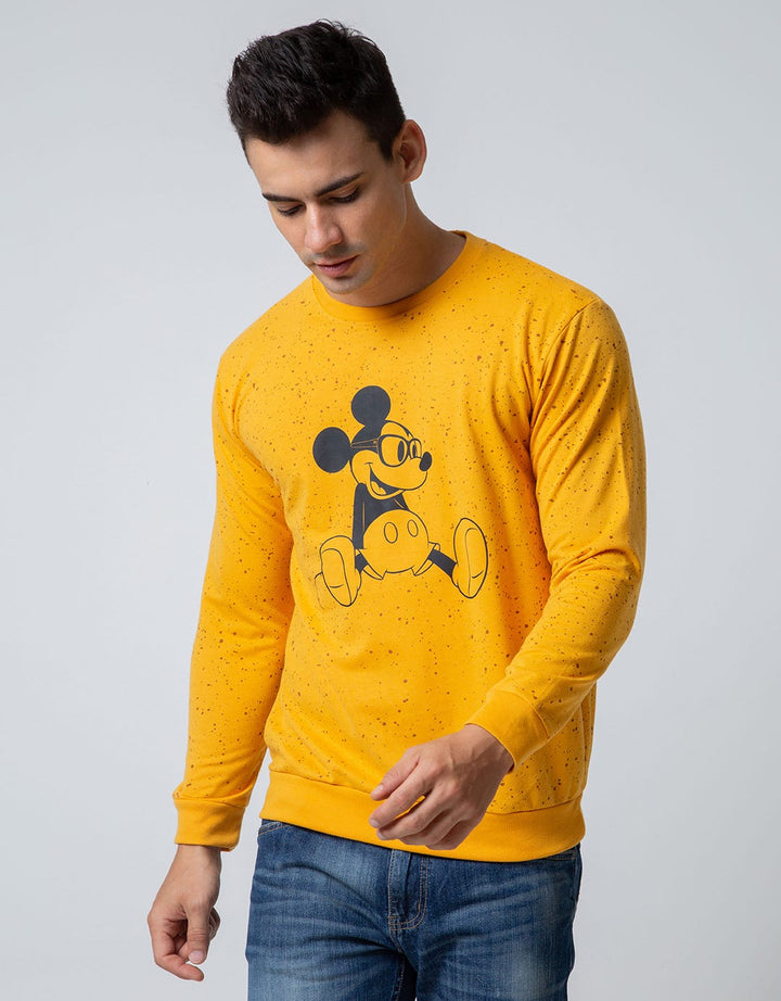 Disney Sweatshirt Cotton Print Knit