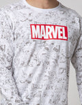 Marvel Outerwear Sweatshirt Font