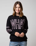 Nevada Long Sleeve SweaT-Shirt Street Style In Pastels