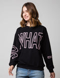 Nevada Long Sleeve SweaT-Shirt Street Style In Pastels