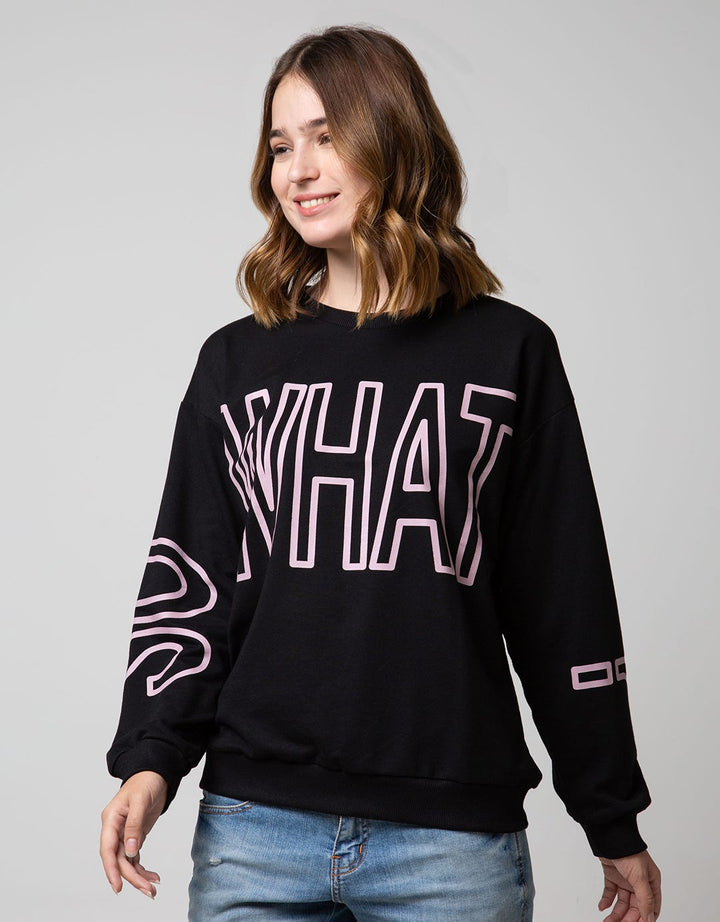 Nevada Long Sleeve SweaT-Shirt Street Style In Pastels