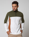 Details Sweatshirt Jumper Turtle Neck Cut N Sewn