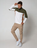 Details Sweatshirt Jumper Turtle Neck Cut N Sewn