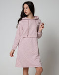 Nevada Ls Midi Dress Pullover Dot
