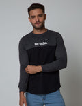 Nevada Long Sleeve T-Shirt Cotton Usa Long