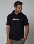 Nevada Sweatshirt Jumper Hoodie Short Sleeves With Logo