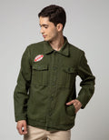 Nevada Denim Jacket Twill With Patches