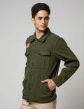 Nevada Denim Jacket Twill With Patches