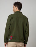 Nevada Denim Jacket Twill With Patches