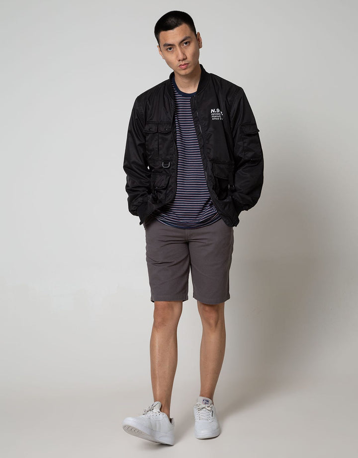 Nevada Jacket Woven With Scoulder And Big Pocket