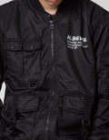 Nevada Jacket Woven With Scoulder And Big Pocket