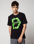 Nevada Ss T-Shirt Print Recycle Nevada