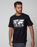 Nevada Short Sleeve T-Shirt Print World Map