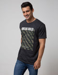 Nevada Short Sleeve T-shirt Print Army Background "Break Rules"