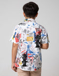 Nevada Kids Short Sleeve Shirt Graffiti
