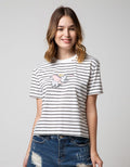 Disney Short Sleeve T-Shirt Dumbo Stripe