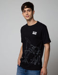 T Zone Short Sleeve T-Shirt Print Music Series Drum
