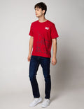 T Zone Short Sleeve T-Shirt Print Music Series Drum 2