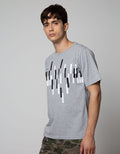 T Zone Short Sleeve T-Shirt Print Music Series Piano