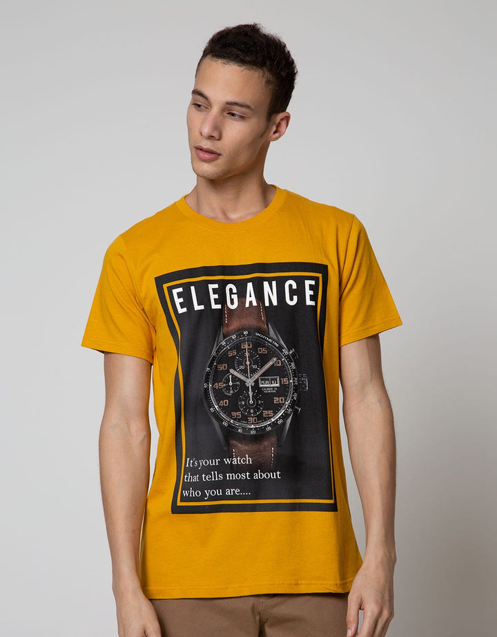 T Zone T-Shirt Photoprint Time Elegance