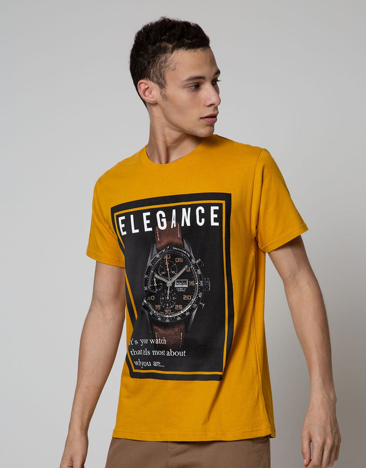 T Zone T-Shirt Photoprint Time Elegance