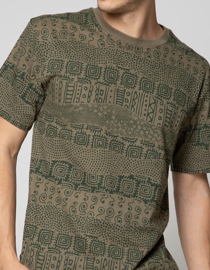 T Zone T-Shirt Fullprint Batik