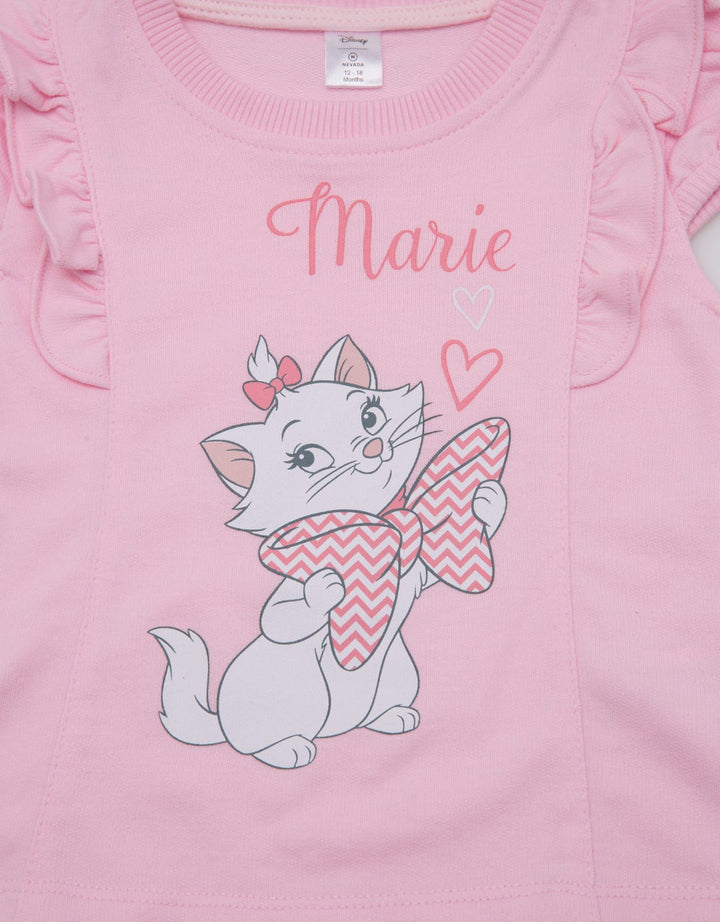 Disney Short Sleeve Blouse Babyterry Marie Precious And Puuurrfect