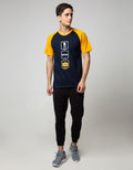 T Zone Short Sleeve Raglan T-Shirt Holiday Logo