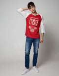 T Zone 3/4 Raglan T-Shirt Print Photography Series