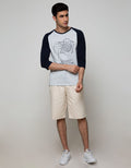 T Zone 3/4 Raglan T-Shirt Print Photography Help People